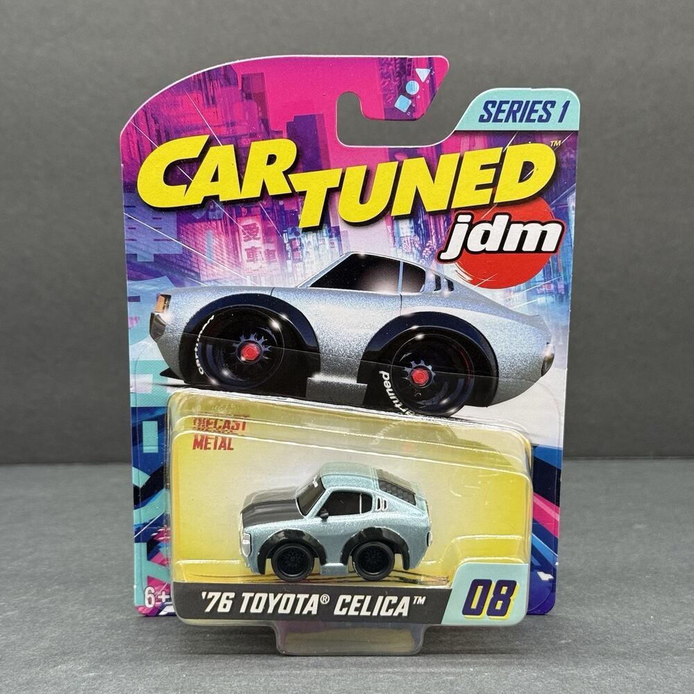 Car Tuned 1:64 Series 1 JDM Tuners Blue Diecast '76 Toyota Celica 08/08